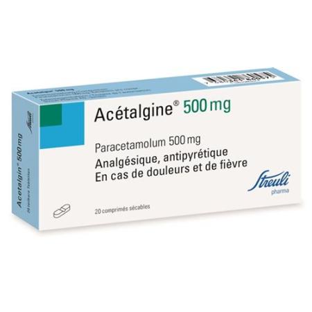 Acetalgin Tabl 500 mg Ds 500 pcs - PrimeCare Global