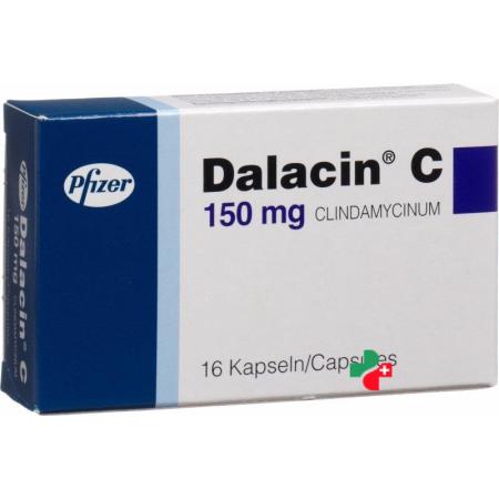 Dalacin C Caps 150 mg 16 pcs - PrimeCare Global