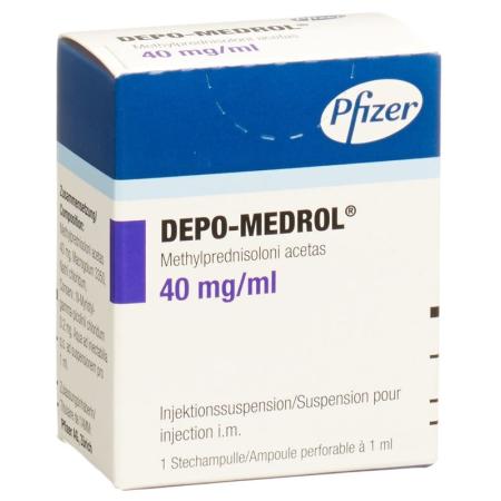 Depo-Medrol Inj Susp 40mg/ml pfu 1ml - PrimeCare Global
