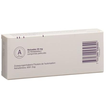 Nolvadex Tabl 20 mg 100 pcs - PrimeCare Global