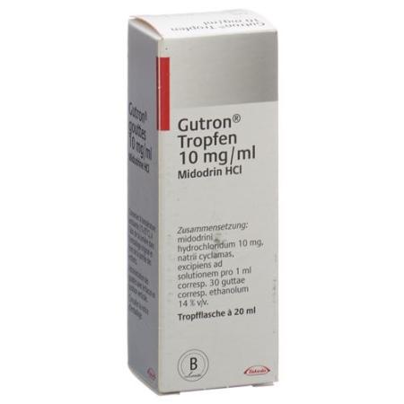 Gutron Drops 10mg/ml 20ml - PrimeCare Global