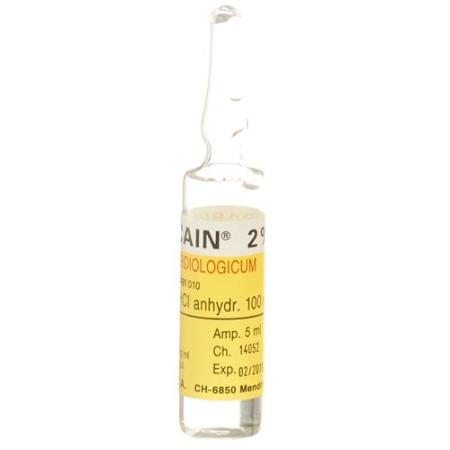 Rapidocaine Cardio 2% 100mg/5ml 10amp 5ml - PrimeCare Global