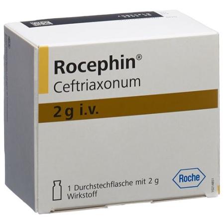Rocephin dry sub 2 g i.v. pierce - PrimeCare Global