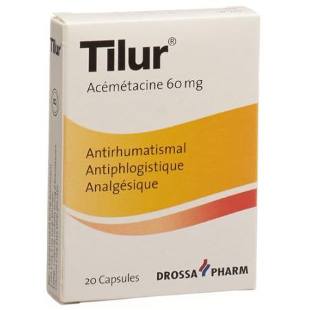 Tilur caps 60 mg 20 pcs - PrimeCare Global