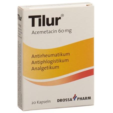 Tilur caps 60 mg 20 pcs - PrimeCare Global