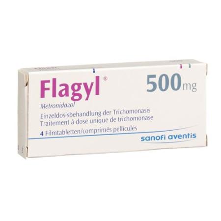 Flagyl Trichopak Filmtablet 500 mg 4 pcs - PrimeCare Global