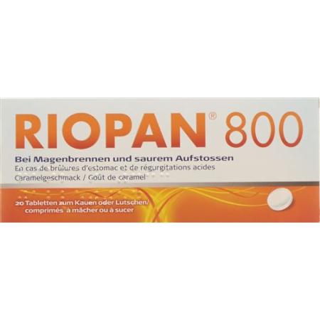 Riopan tablets 800 mg 50 pcs - PrimeCare Global