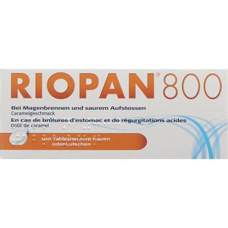 Riopan Tabl 800 mg 100 pcs - PrimeCare Global