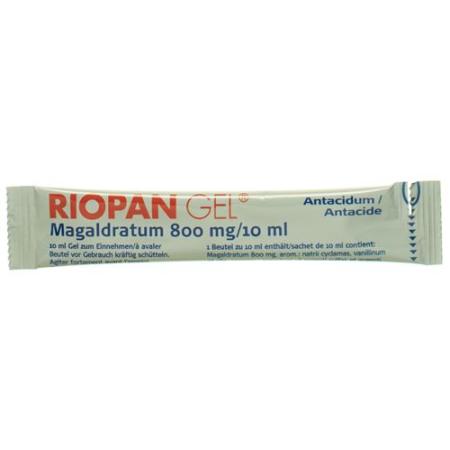 Riopan Gel 800 mg 20 bags 10 ml - PrimeCare Global