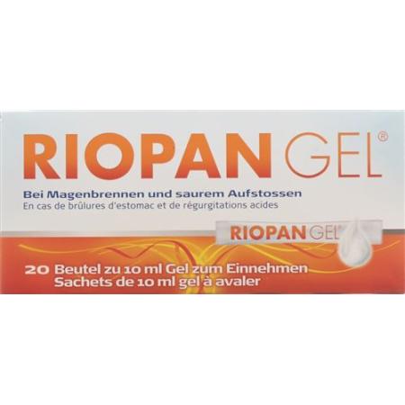 Riopan Gel 800 mg 20 bags 10 ml - PrimeCare Global