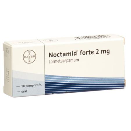 Noctamid Forte 2 mg 10 tablets - PrimeCare Global