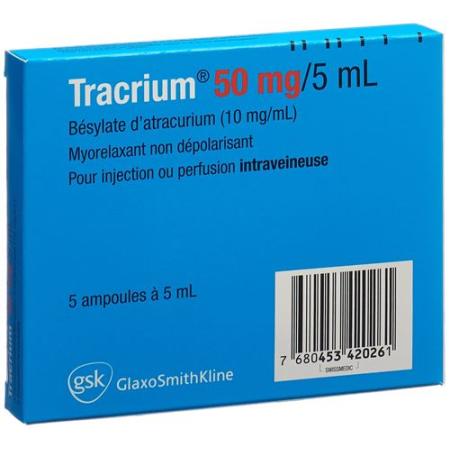 Tracrium Inj Loes 50mg/5ml 5amp 5ml - PrimeCare Global