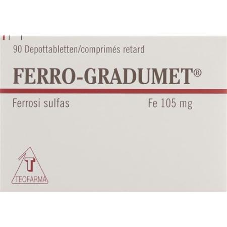 Ferro-Gradumet prolonged tablet 90 pcs - PrimeCare Global