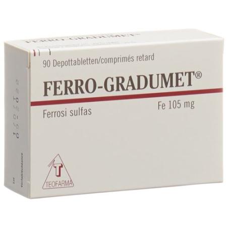 Ferro-Gradumet prolonged tablet 90 pcs - PrimeCare Global