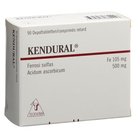 Kendural Depottablet 90 pcs - PrimeCare Global