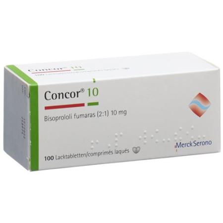 Concor Filmtablet 10 mg 100 pcs - PrimeCare Global