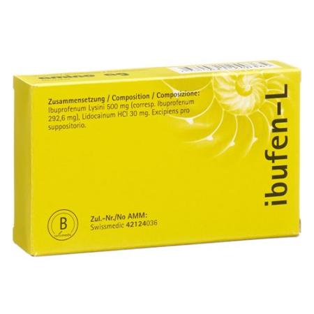 Ibufen-L Supp 500 mg 10 pcs - PrimeCare Global