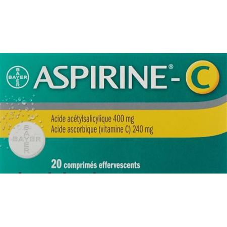 Aspirin C effervescent tablets 20 pcs - PrimeCare Global