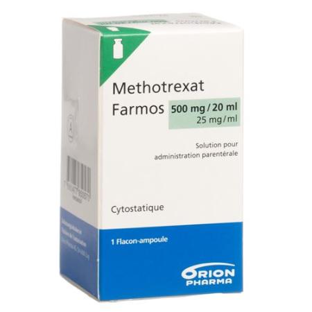 Methotrexate Farmos Inj L&ouml;s 500 mg/20ml Durchstf 20 ml - PrimeCare Global