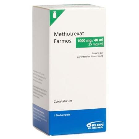 Methotrexate Farmos Inj L&ouml;s 1000 mg/40ml thru 40 ml - PrimeCare Global