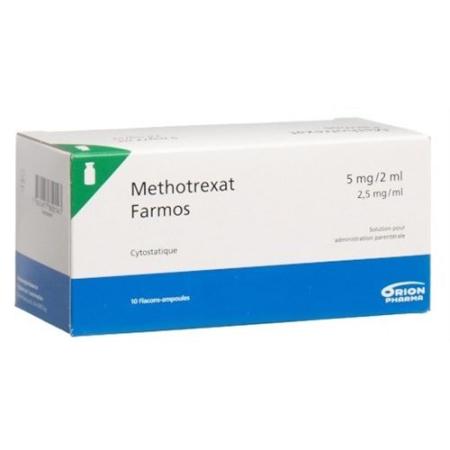 Methotrexate Farmos Inj L&ouml;s 5mg/2ml 10 vials 2ml - PrimeCare Global