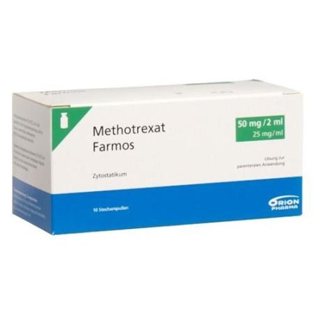 Methotrexate Farmos Inj Loes 50mg/2ml 10 vials 2ml - PrimeCare Global