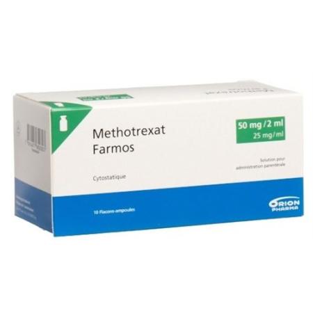 Methotrexate Farmos Inj Loes 50mg/2ml 10 vials 2ml - PrimeCare Global