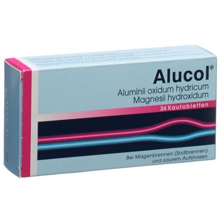 Alucol chewable tablets 24 pcs - PrimeCare Global