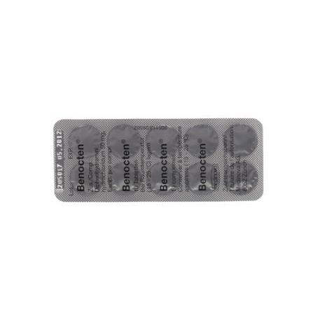Benocten Tabl 50 mg 20 pcs - PrimeCare Global