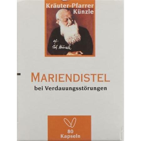 K&uuml;nzle milk thistle capsules Ds 80 pcs - PrimeCare Global