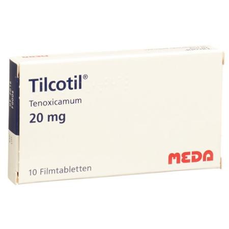 Tilcotil Filmtablet 20 mg 10 pcs - PrimeCare Global