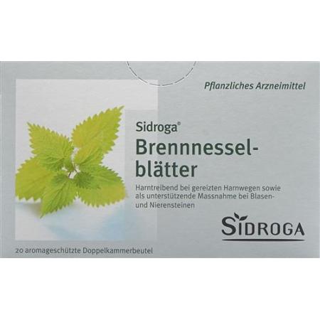 Sidroga Nettle Leaves 20 Bags 1.5 g - PrimeCare Global