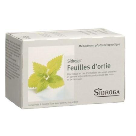 Sidroga Nettle Leaves 20 Bags 1.5 g - PrimeCare Global