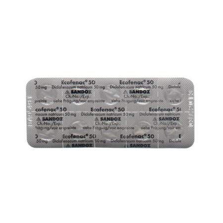 Ecofenac Filmtablet 50 mg 100 pcs - PrimeCare Global