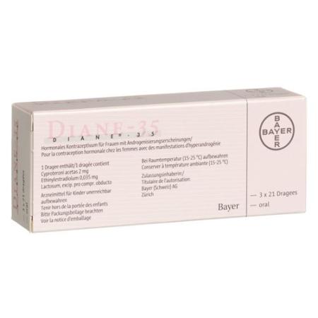 Diane 35 Drag 3 x 21 pcs - PrimeCare Global