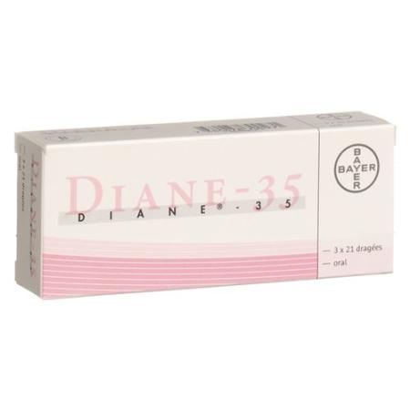Diane 35 Drag 3 x 21 pcs - PrimeCare Global