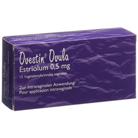 Ovestin Ovula 0.5 mg 15 pcs - PrimeCare Global