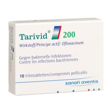 Tarivid Filmtablet 200 mg 10 pcs - PrimeCare Global