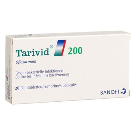 Tarivid Filmtablet 200 mg 20 pcs - PrimeCare Global