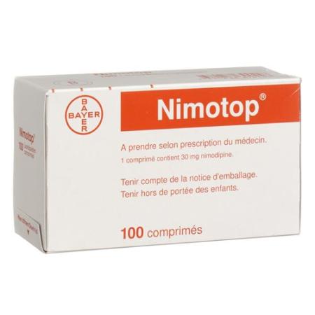 Nimotop Lacktabl 30 mg 100 pcs - PrimeCare Global