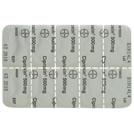 Ciproxin Filmtablet 500 mg 20 pcs - PrimeCare Global