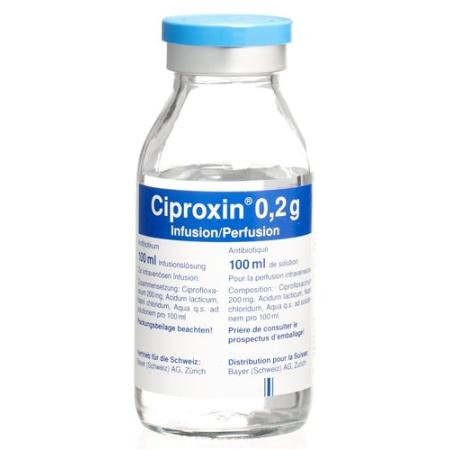 Ciproxin Inf L&ouml;s 0.2 g bottle 100 ml - PrimeCare Global