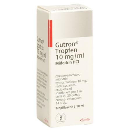 Gutron Drops 10mg/ml 10ml - PrimeCare Global