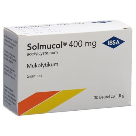 SOLMUCOL Gran 400 mg o sugar - PrimeCare Global