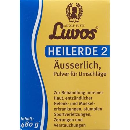 Luvos Heilerde 2 external Plv 480 g - PrimeCare Global