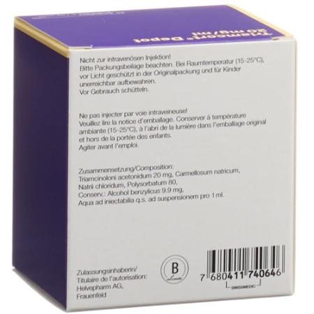 Triamcort Depot Krist Susp 20mg/ml 25amp 1ml - PrimeCare Global