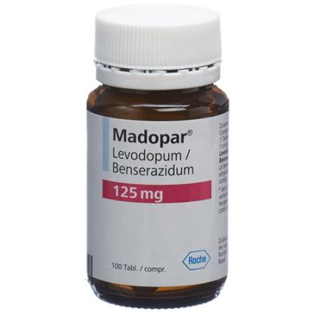 Madopar Tabl 125 mg Ds 100 pcs - PrimeCare Global