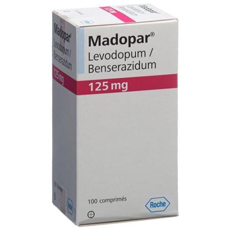 Madopar Tabl 125 mg Ds 100 pcs - PrimeCare Global