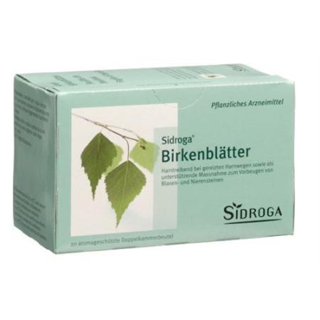 Sidroga Birch Leaves 20 bags 1.5 g - PrimeCare Global
