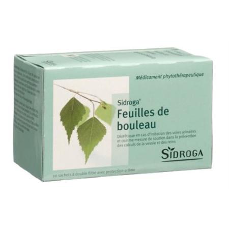 Sidroga Birch Leaves 20 bags 1.5 g - PrimeCare Global